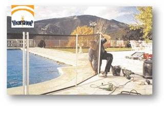 Instalación valla de piscina para niños